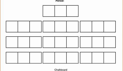 bus seating chart pdf