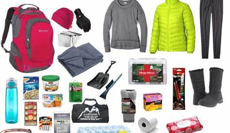 In Case of Emergency Winter Car Kit. A free list of stuff you should