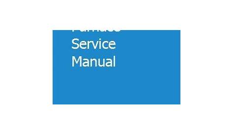 York Warm Air Furnace Service Manual | Warm air, York air conditioner