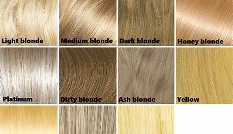 Blonde Hair Color Chart - Watch latest movies - internettex