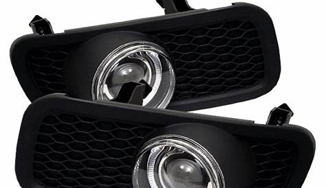 Ford F150 2004-2007 Clear Halo Projector Fog Lights by Winjet - FL-P