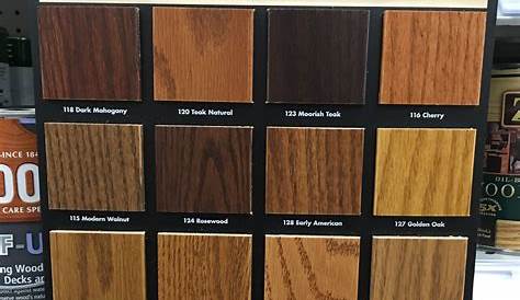 Image result for zar interior stain colors on wood | Colores de madera