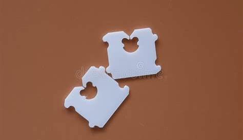 Price Tag Bread Clip and White Background. the Color of Plastic Tags on