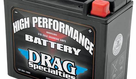 Drag specialties battery harley sportster softail dyna vrod buell