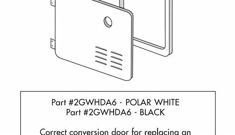 Girard Water Heater Doors GSWH-2