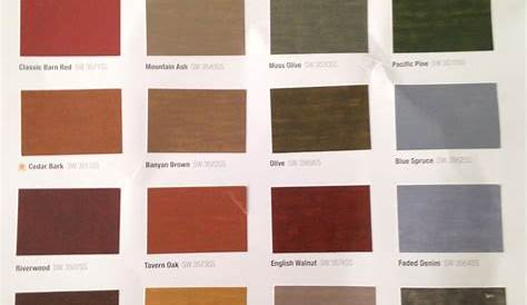 sherwin williams superdeck solid stain color chart