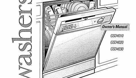 Ge Profile Dishwasher User Manual