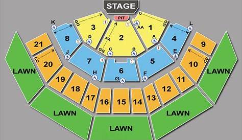 franklin amphitheater seating chart