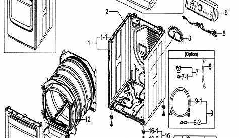 SAMSUNG DRYER Parts | Model dv5451aewxaa0001 | Sears PartsDirect