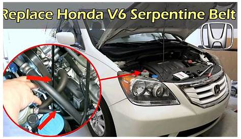 2005 Honda Odyssey Serpentine Belt Diagram - General Wiring Diagram