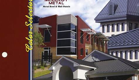 New Architectural Color Chart for McElroy Metal | Metal buildings, Metal roof, Metal wall panel
