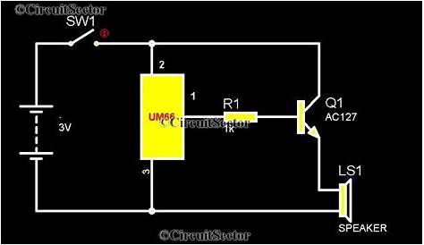 simple bell circuit diagram