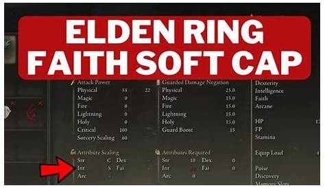 Elden Ring Soft Cap Each Stat & Attributes in (2023)