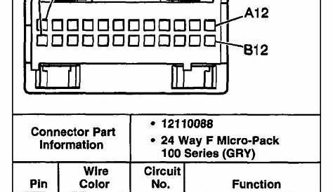 2004 Chevy Silverado Wiring Harness Diagram