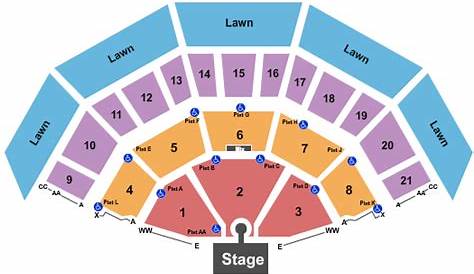 row seat number american family insurance amphitheater detailed seating chart