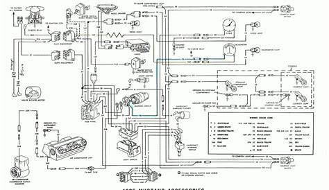 ford mustang wiring diagram
