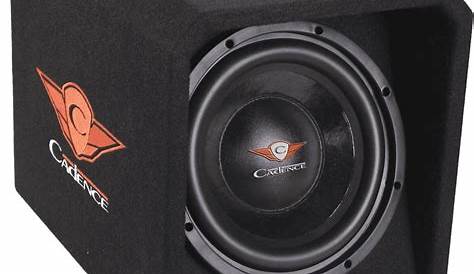 cadence subwoofer speaker user manual