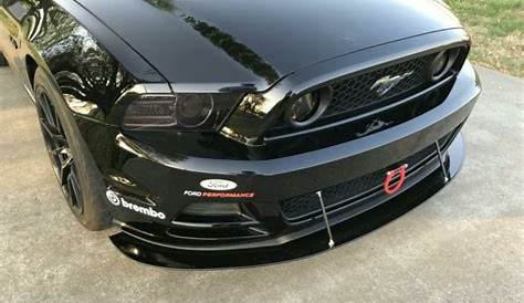 2010-2014 Ford Mustang Front Splitter - Ventus Autoworks