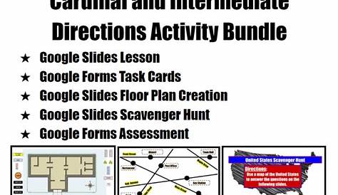 grade 2 intercardinal directions worksheet