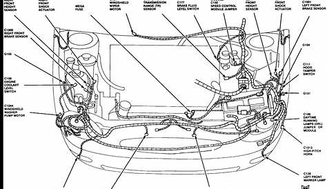 ford taurus engine diagrams
