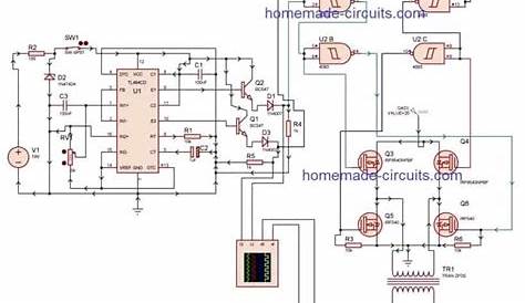 ic tl494 inverter circuit diagram
