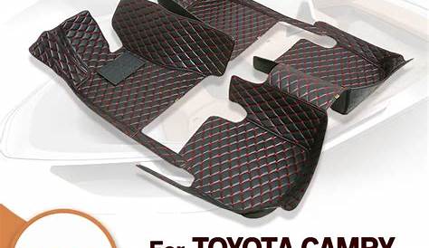 Car Floor Mats For Toyota Camry Non-hybrid 2018 2019 2020 2021 Custom