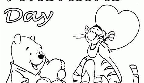 Printable Happy Valentines Coloring Pages - Coloring Home