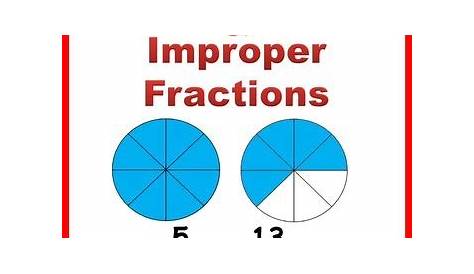 improper fraction to mixed number worksheets grade 4