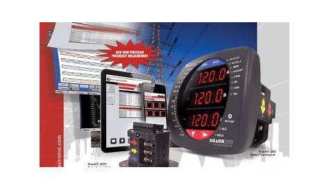Electro Industries | Shark 200T | User manual | Shark 200/200T meter
