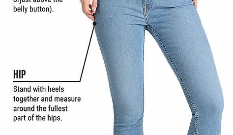 Lee Jeans Sizing Chart