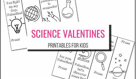 Printable Science Valentine Cards For Kids - Team Cartwright