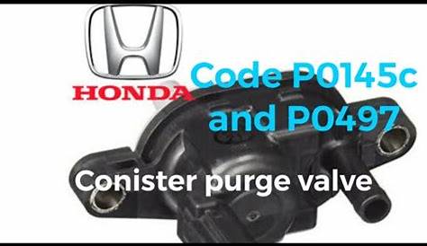 How to fix code P0145C and P0497 on Honda Accord 2012 - YouTube