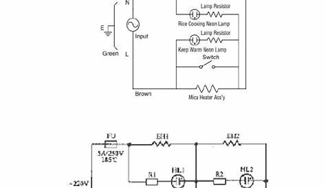 SCHEMATIC DIAGRAM (RICE COOKER).doc | Thermostat | Switch