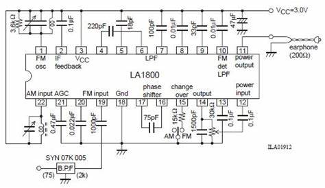 fm radio circuit diagram