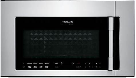 frigidaire professional microwave manual
