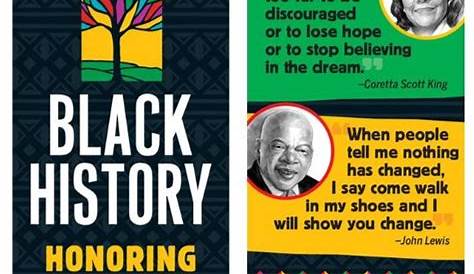 black history month bookmarks printable