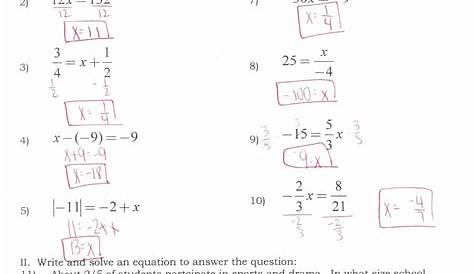 solving systems by elimination worksheets answers