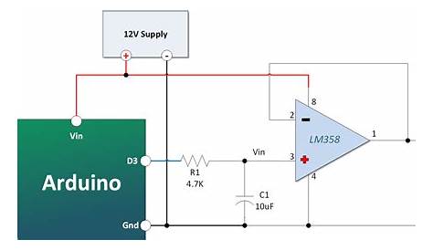 Arduino PWM to DC Voltage Op Amp Converter | Henry's Bench