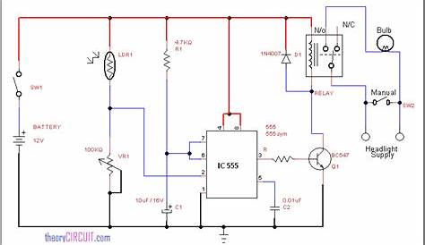 Headlamp Circuit Diagram