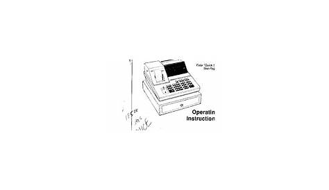 basic cash register manual