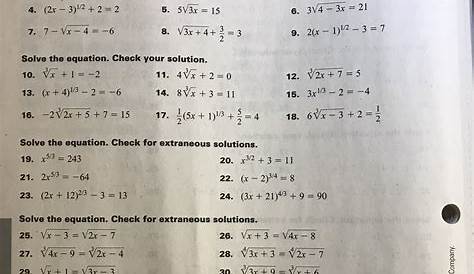 honors algebra 2 worksheets