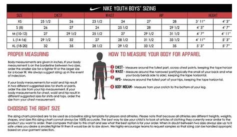 youth soccer sock size chart