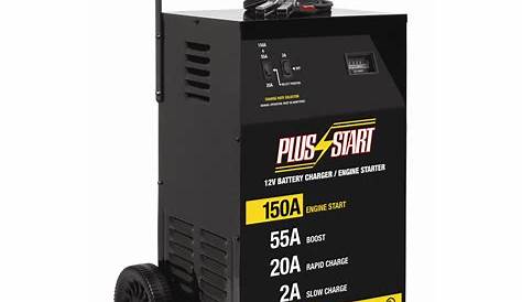 Plus Start Manual Wheeled Battery Charger and Engine Starter