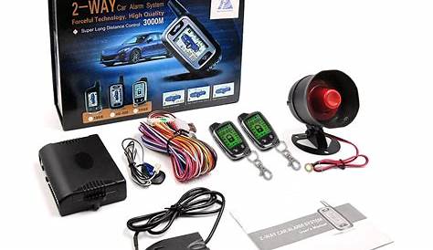 pager alarm system for car