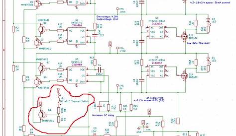 li ion bms circuit diagram