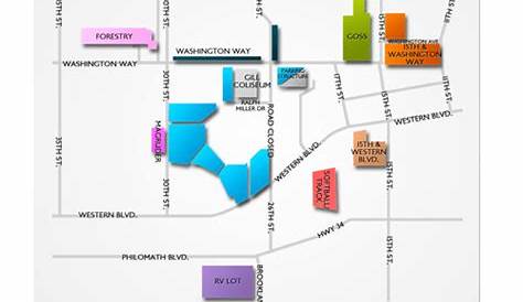 Gill Coliseum Parking - Gill Coliseum Parking Map | Vivid Seats