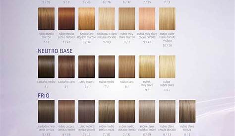 wella hair color chart brown