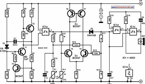 low voltage alarm circuit diagram