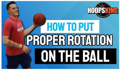 How to Put Rotation on the Basketball & the Big Difference Backspin