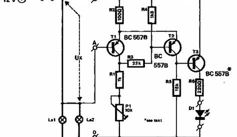 simple brake light circuit diagram